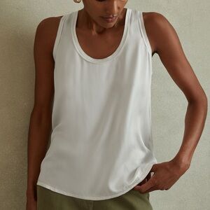 Reiss White Tank Top